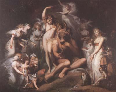 Henry Fuseli Titania and Bottom (mk08) oil painting picture